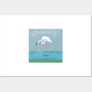 Flamingo Fun Posters and Art